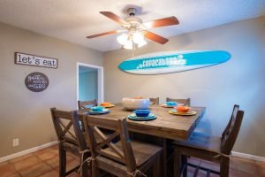 Vacation Rental In Lubbock - The Island - Dining Room