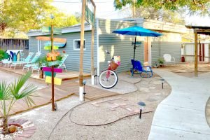 Vacation Rental In Lubbock - The Island - Walkway