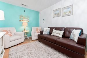 Vacation Rental In Lubbock - The Island - Living Room